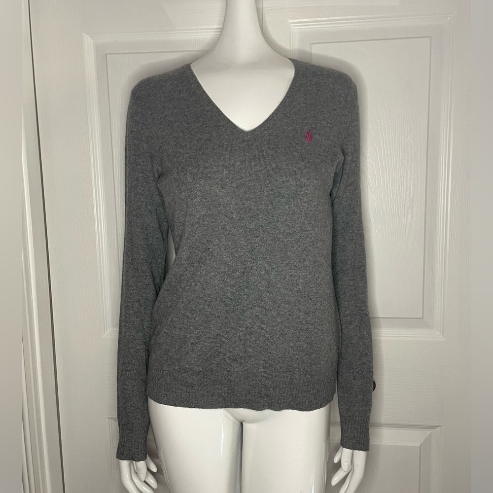 Polo Ralph Lauren - Grey Cashmere Sweater
